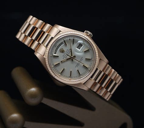 rolex day date 18k rose gold reference 1803|rolex day date model numbers.